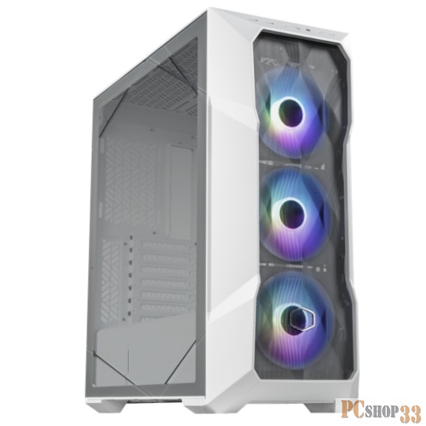 Корпус Cooler Master MasterBox TD500 Mesh V2 белый без БП ATX 4x120mm 4x140mm 2xUSB3.0 audio bott PSU