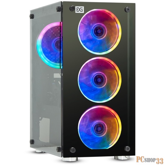 Корпус Minitower ExeGate Mistery X2-NPX500