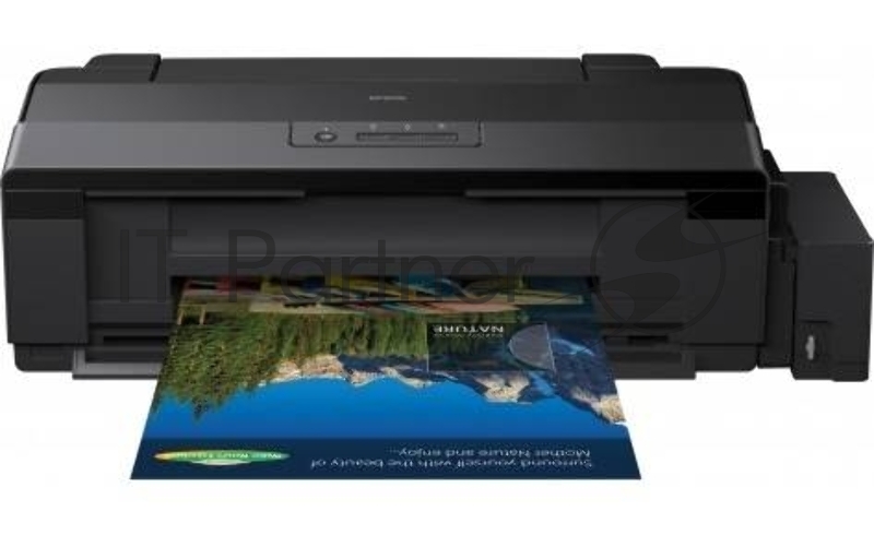 Принтер Epson L1800, 6-цветный струйный СНПЧ A3+, 15 стр/мин, 5760x1440 dpi, подача: 100 лист., USB, печать фотографий (старт.чернила - около 1500 фото формата 10х15)