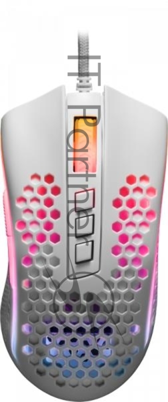 Мышка DEFENDER USB STORM RGB WHITE REDREGON 77933