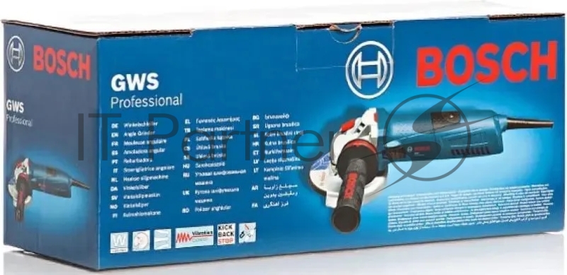 Углошлифовальная машина Bosch GWS 12-125 1200Вт 11000об/мин рез.шпин.:M14 d=125мм