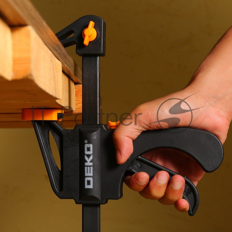 Набор струбцин Deko CL150-4 4 предмета (жесткий кейс)