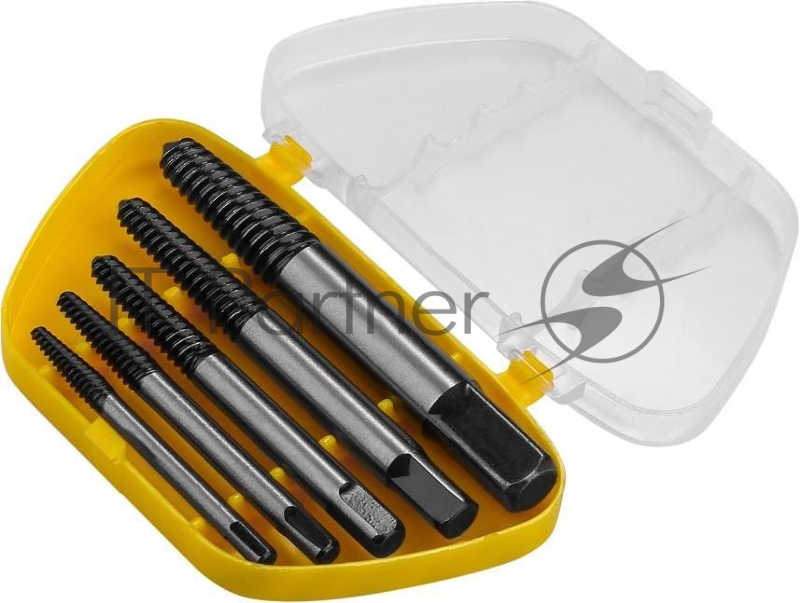 Набор экстракторов Deko DH05-6 5 предметов (жесткий кейс)