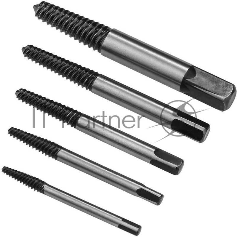 Набор экстракторов Deko DH05-6 5 предметов (жесткий кейс)