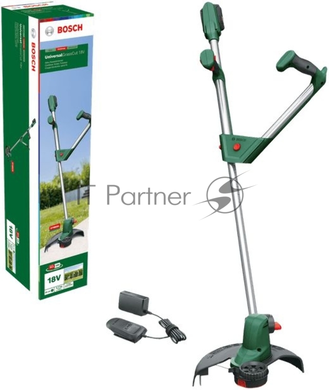 Триммер электрический Bosch UniversalGrassCut 18V-26 аккум. неразбор.штан. реж.эл.:леска