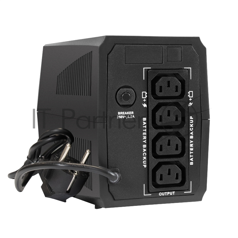 ИБП ExeGate Power Back BNB-500.LED.4C13 <500VA/300W, LED, 4*C13, Black>