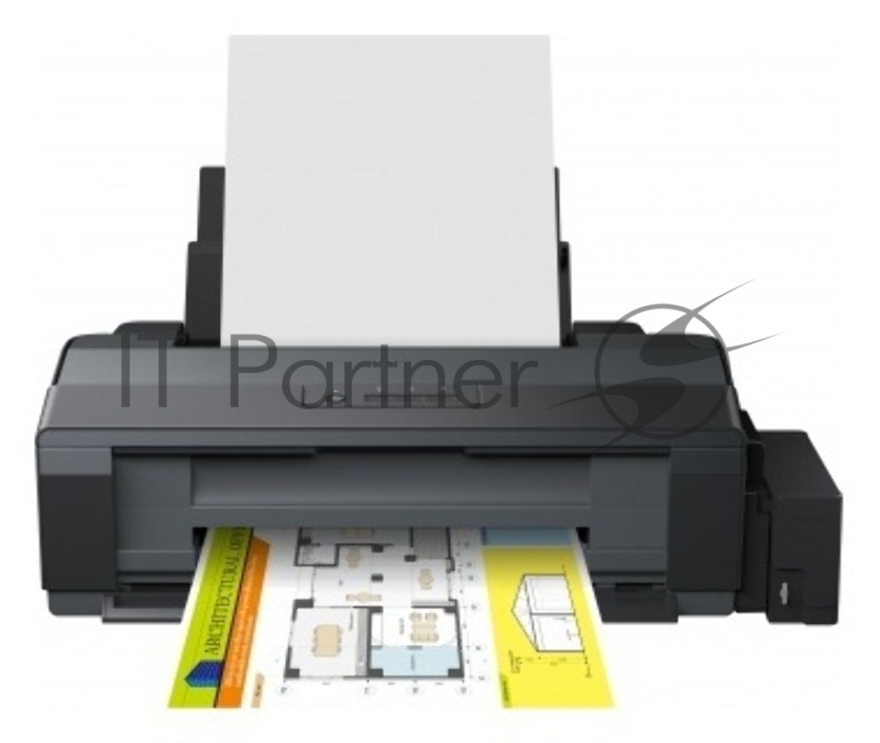 Принтер Epson L1300, 4-цветный струйный СНПЧ A3+, 15 (5.5 цв) стр/мин, 5760x1440 dpi, подача: 100 лист., вывод: 50 лист., USB, печать фотографий (старт.чернила - около 7100 ч/б документов А4 и 5700 цветных документов А4)