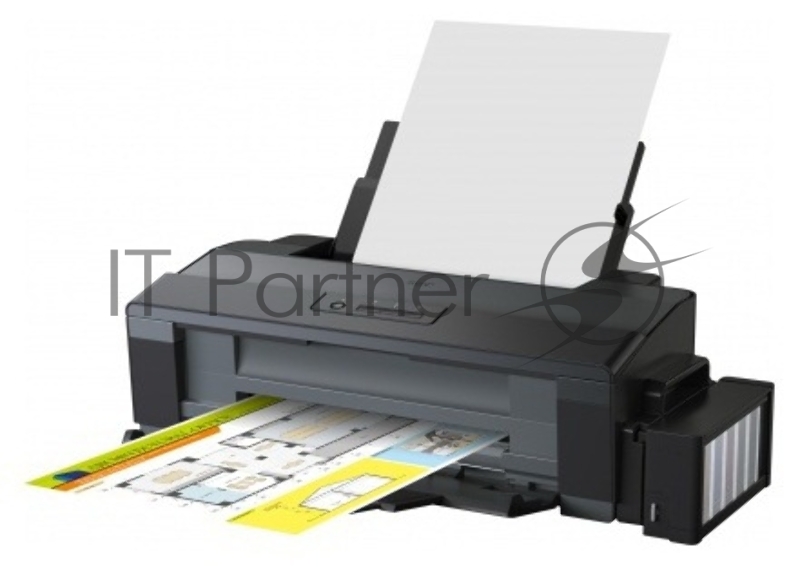 Принтер Epson L1300, 4-цветный струйный СНПЧ A3+, 15 (5.5 цв) стр/мин, 5760x1440 dpi, подача: 100 лист., вывод: 50 лист., USB, печать фотографий (старт.чернила - около 7100 ч/б документов А4 и 5700 цветных документов А4)