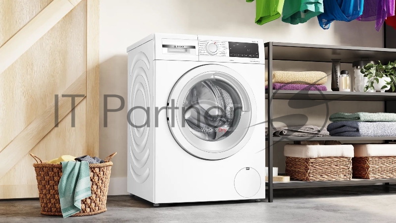 Стиральная машина Bosch WNA144VLSN класс: E загр.фронтальная макс.:9кг (с сушкой) белый