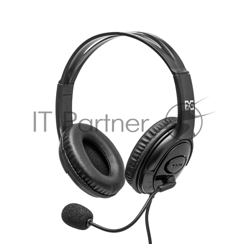 Полноразмерные наушники с микрофоном (гарнитура) ExeGate 960 USB STEREO