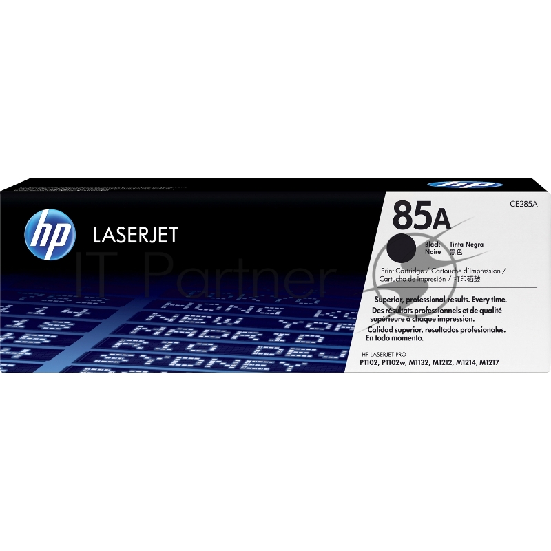 Тонер-картридж HP CE285A черный для LaserJet P1102/P1102w, M1132/M1212nf 1600 стр.