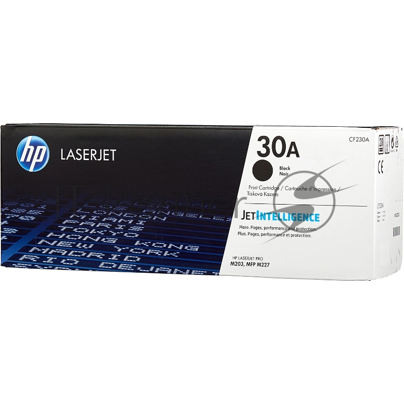 Тонер-картридж HP 30A черный для M203/MFP M227 (1600 стр)