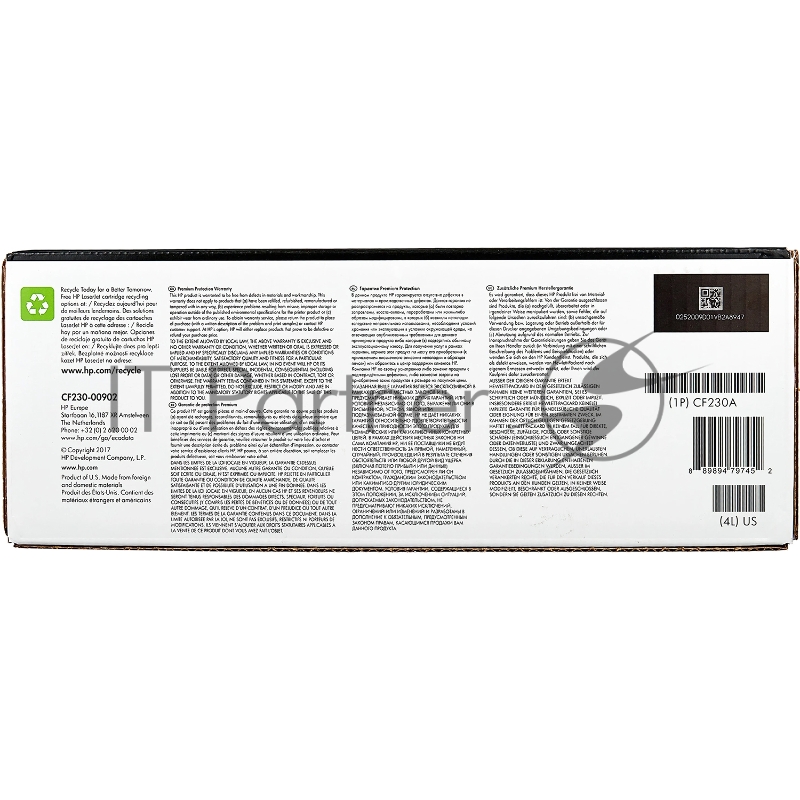 Тонер-картридж HP 30A черный для M203/MFP M227 (1600 стр)