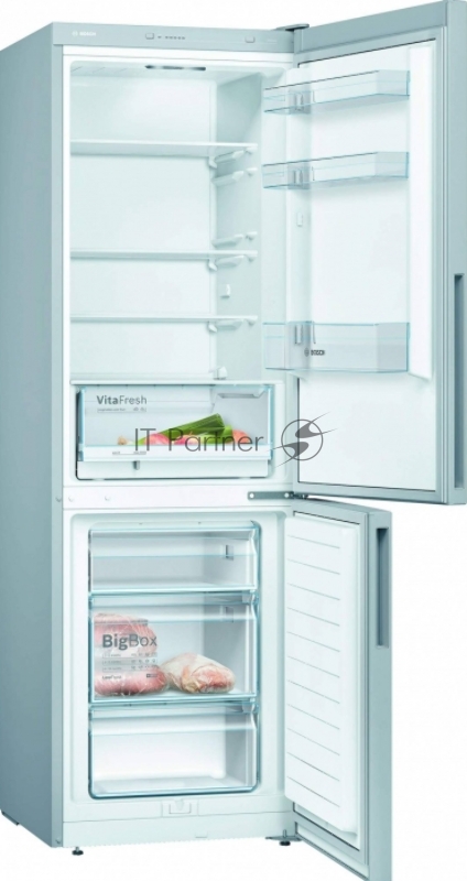 Холодильник Bosch KGV362LEA 2-хкамерн. нержавеющая сталь (двухкамерный)