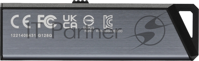 Флеш Диск A-Data 128Gb Type-C UE800 AELI-UE800-128G-CSG USB3.2 серебристый