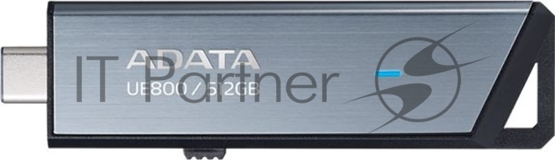 Флеш Диск A-Data 512Gb Type-C UE800 AELI-UE800-512G-CSG USB3.2 серебристый
