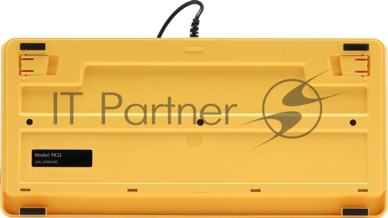 Клавиатура + мышь A4Tech Fstyler F1110 клав:черный/желтый мышь:черный/желтый USB Multimedia (F1110 BUMBLEBEE)