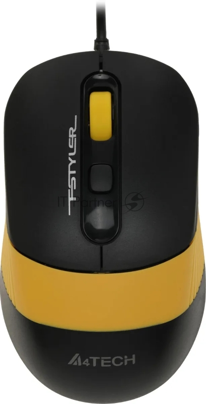 Клавиатура + мышь A4Tech Fstyler F1110 клав:черный/желтый мышь:черный/желтый USB Multimedia (F1110 BUMBLEBEE)