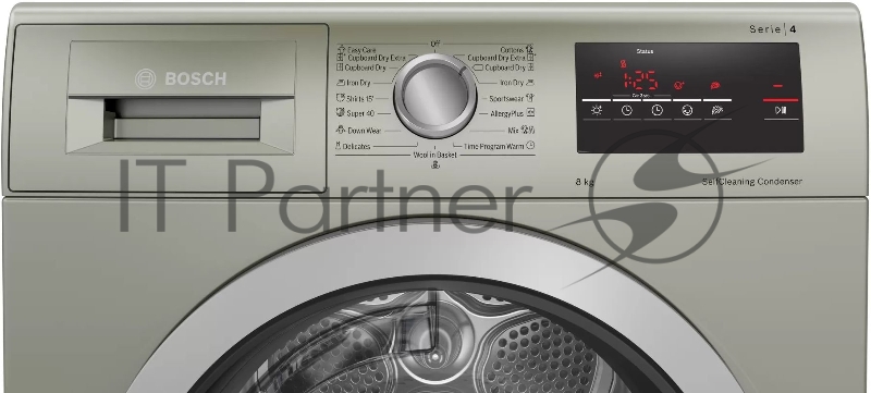 Сушильная машина Bosch WTN8543SME макс.загр.:8кг белый