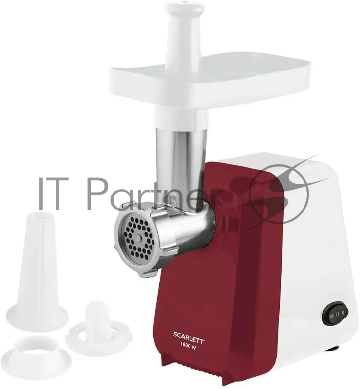 Мясорубка Scarlett SC-MG45S62 (белый с красным)