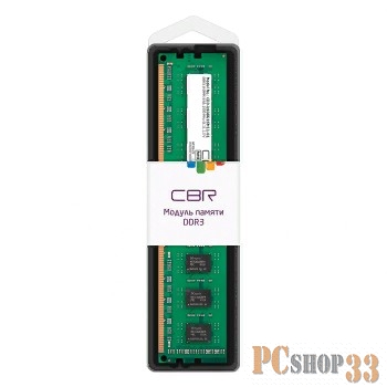 Модуль памяти CBR DDR3 DIMM (UDIMM) 8GB CD3-US08G16M11-01 PC3-12800, 1600MHz, CL11, 1.5V