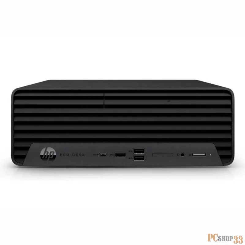 Компьютер HP 400 G9 SFF i3 12100 (3.3) 8Gb SSD256Gb UHDG 730 DVDRW Windows 11 Professional 64 GbitEth 180W kbNORUS мышь клавиатура черный (6A743EA)