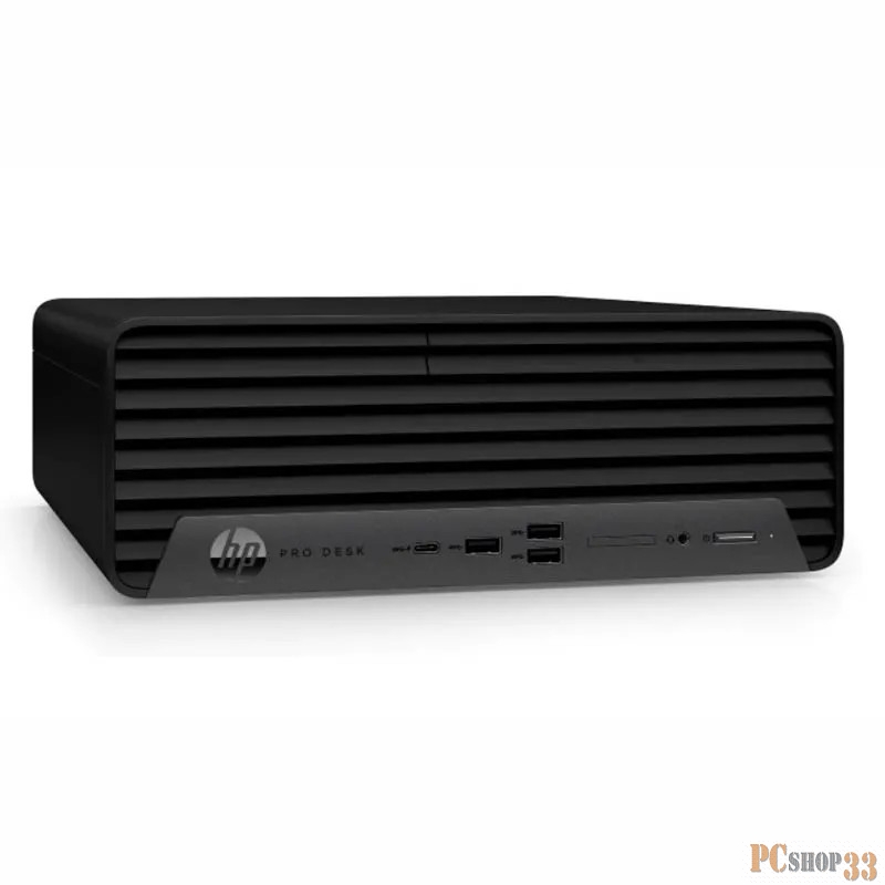 Компьютер HP 400 G9 SFF i3 12100 (3.3) 8Gb SSD256Gb UHDG 730 DVDRW Windows 11 Professional 64 GbitEth 180W kbNORUS мышь клавиатура черный (6A743EA)