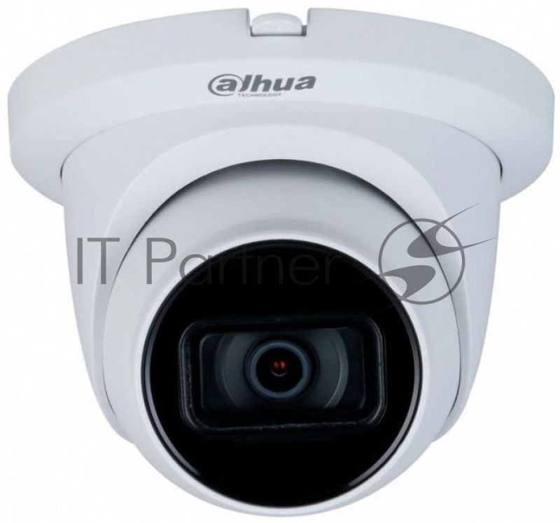 Камера видеонаблюдения аналоговая Dahua DH-HAC-HDW1500TLMQP-A-0280B-S2 2.8-2.8мм цв. корп.:белый