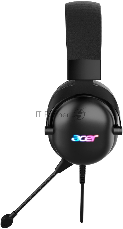 Наушники с микрофоном Acer AHW122 черный 2.1м мониторные USB оголовье (ZL.HDSCC.01U)