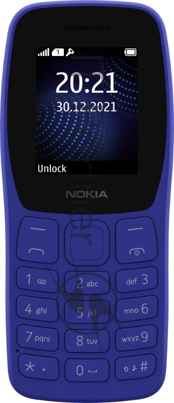 Мобильный телефон Nokia 105 TA-1428 DS BLUE (11SIAL01A01)
