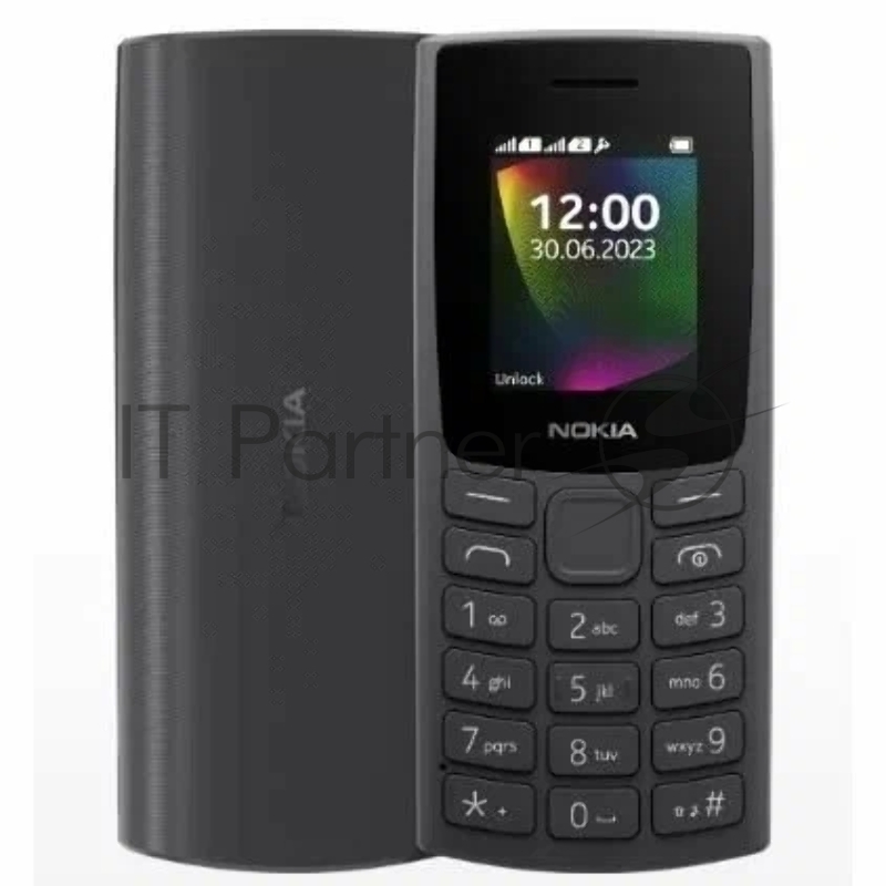 Мобильный телефон Nokia 106 TA-1564 DS CHARCOAL (1GF019BPA2C02)