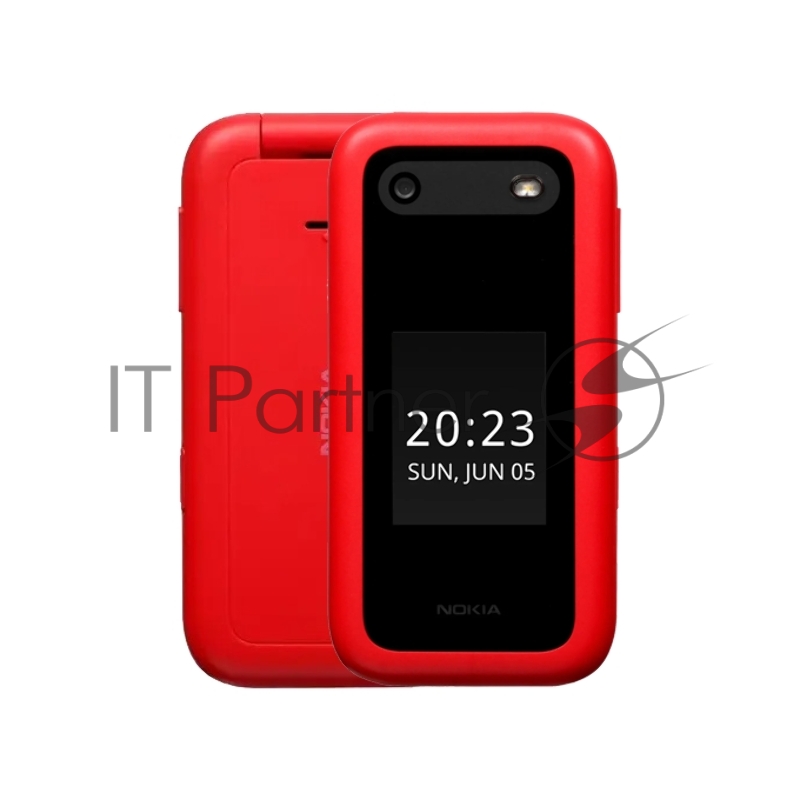 Мобильный телефон Nokia 2660 TA-1469 DS RED (1GF011PPB1A03)