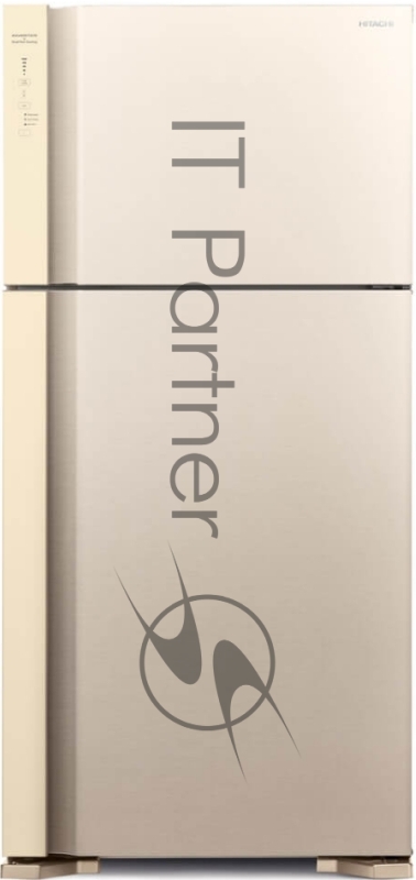 Холодильник Hitachi R-V660PUC7-1 BEG 2-хкамерн. бежевый (двухкамерный)