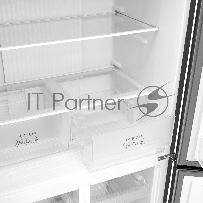 Холодильник Hyundai CM5082FIX 3-хкамерн. нержавеющая сталь (трехкамерный)