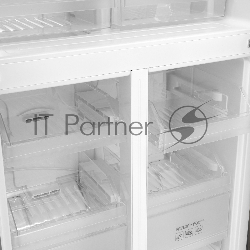 Холодильник Hyundai CM5082FIX 3-хкамерн. нержавеющая сталь (трехкамерный)