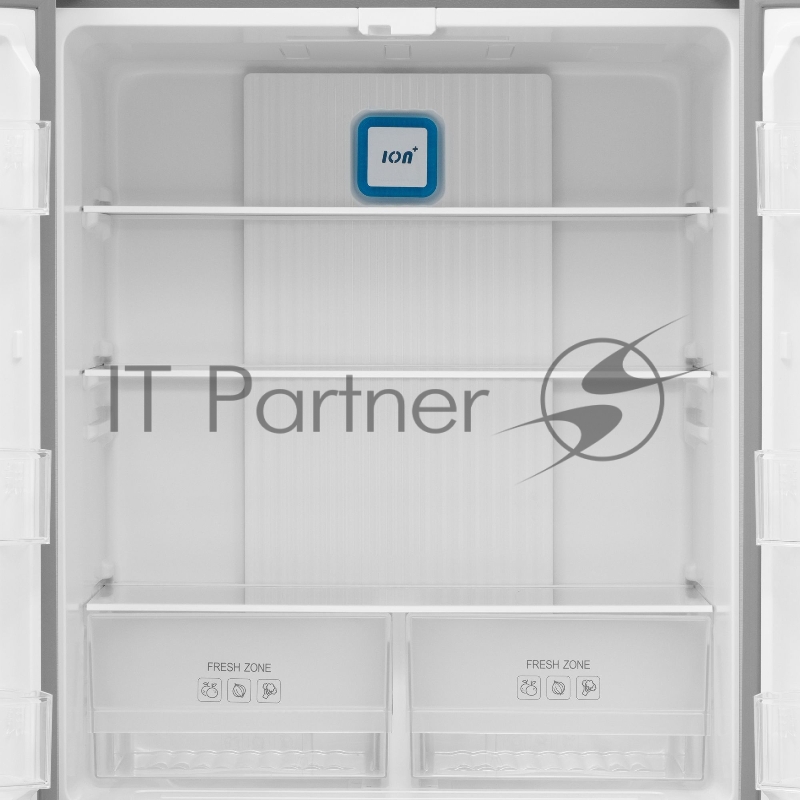 Холодильник Hyundai CM5082FIX 3-хкамерн. нержавеющая сталь (трехкамерный)