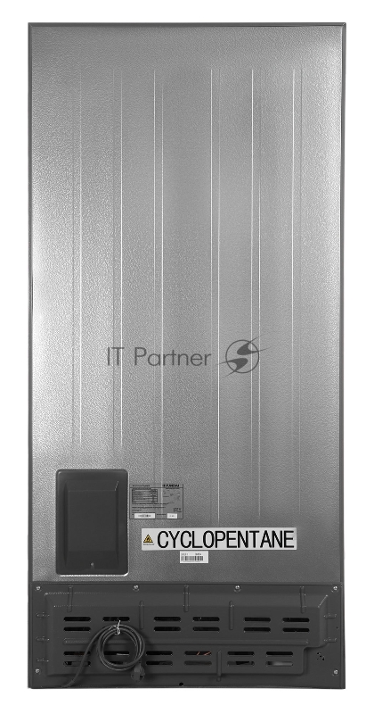 Холодильник Hyundai CS4083FIX 2-хкамерн. нержавеющая сталь (двухкамерный)