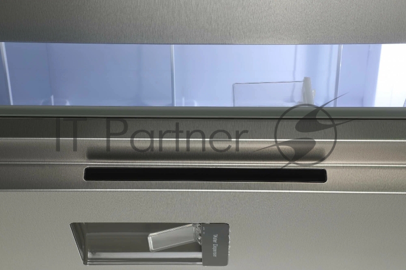 Холодильник Hyundai CS4086FIX 2-хкамерн. нержавеющая сталь (двухкамерный)