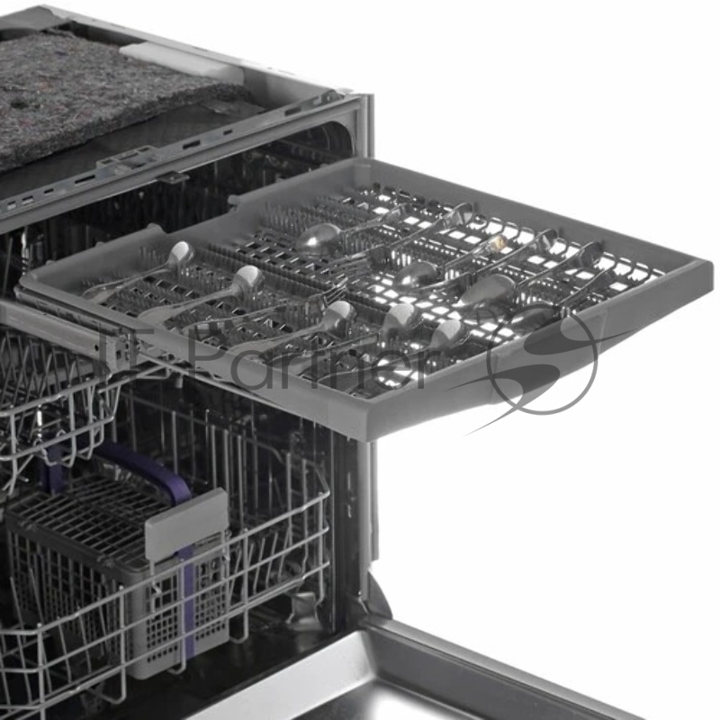 Встраиваемая посудомоечная машина Beko BDIN16520Q, полноразмерная, ширина 59.8см, полновстраиваемая, загрузка 15 комплектов, белый