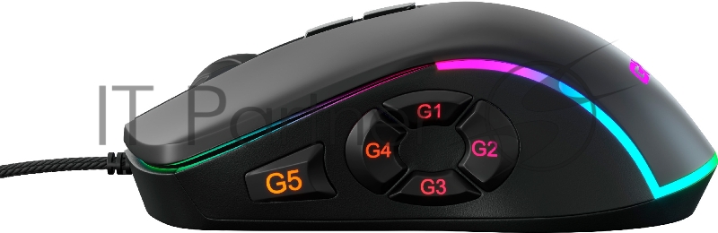 Мышь GMNG XM003 черный оптическая (32000dpi) USB для ноутбука (10but)