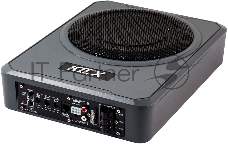 Сабвуфер автомобильный Kicx Q200BA 300Вт активный (20см/8)