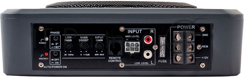 Сабвуфер автомобильный Kicx Q200BA 300Вт активный (20см/8)