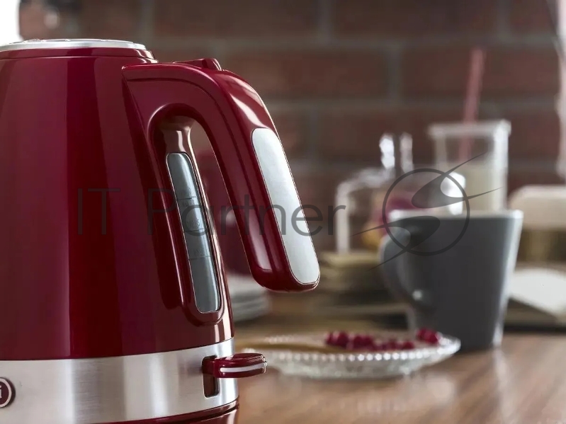 Чайник электрический Delonghi KBLA2001.R 1.7л. 2000Вт красный