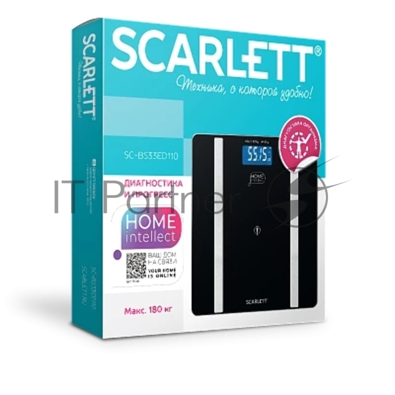Весы Scarlett SC-BS33ED110 (черный)