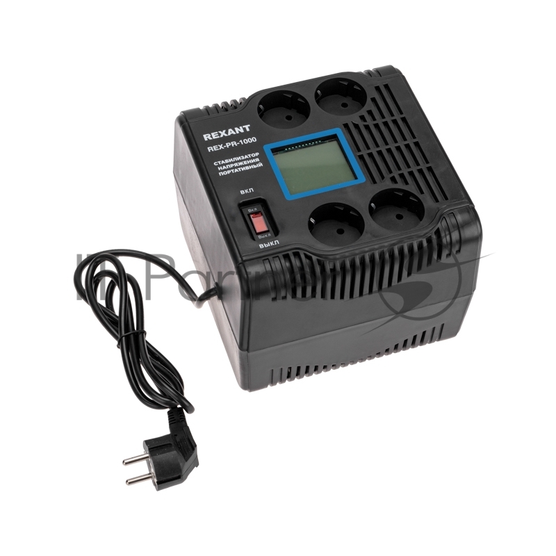 Стабилизатор напряжения портативный REX-PR-1000 REXANT