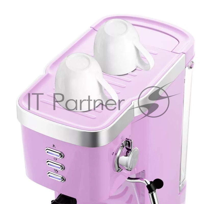 Кофеварка рожковая Kitfort КТ-7114-3 1250Вт фиолетовый