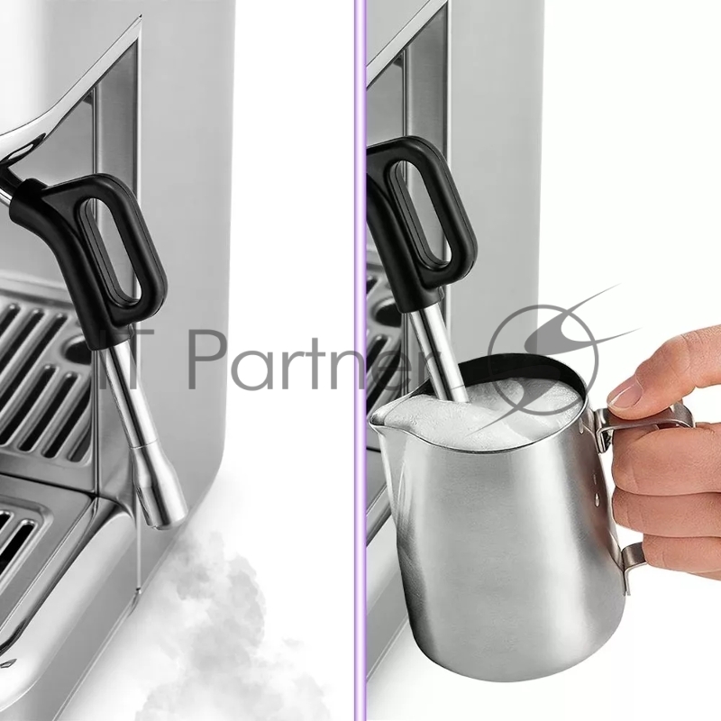 Кофемашина Kitfort КТ-7113 1480Вт нержавеющая сталь