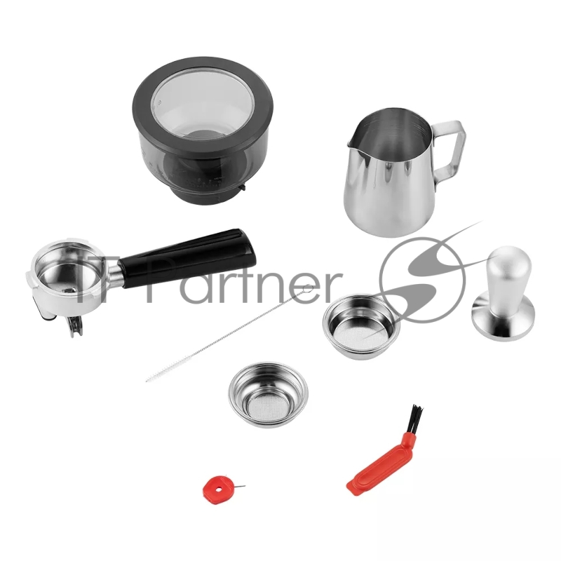 Кофемашина Kitfort КТ-789 1550Вт серебристый