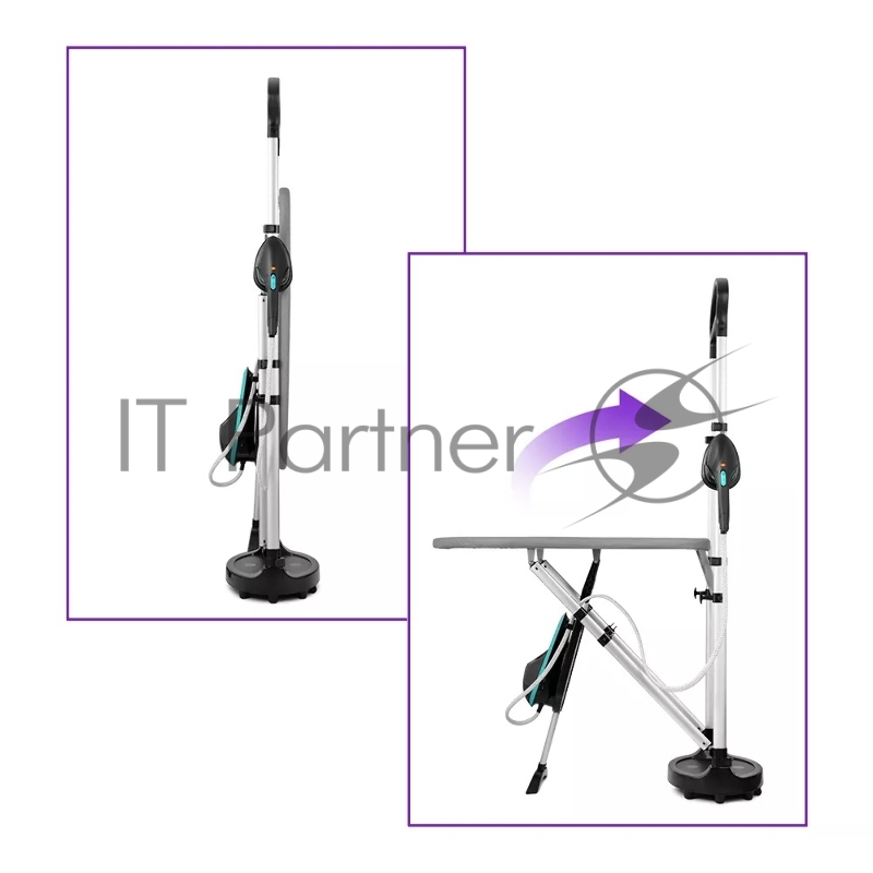 Гладильная система Kitfort КТ-992-2 1200Вт черный/бирюзовый