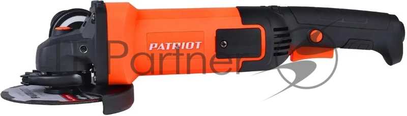 Машина углошлифовальная (УШМ) AG 128E диск 125мм двуручная пылезащищенная PATRIOT 110301129